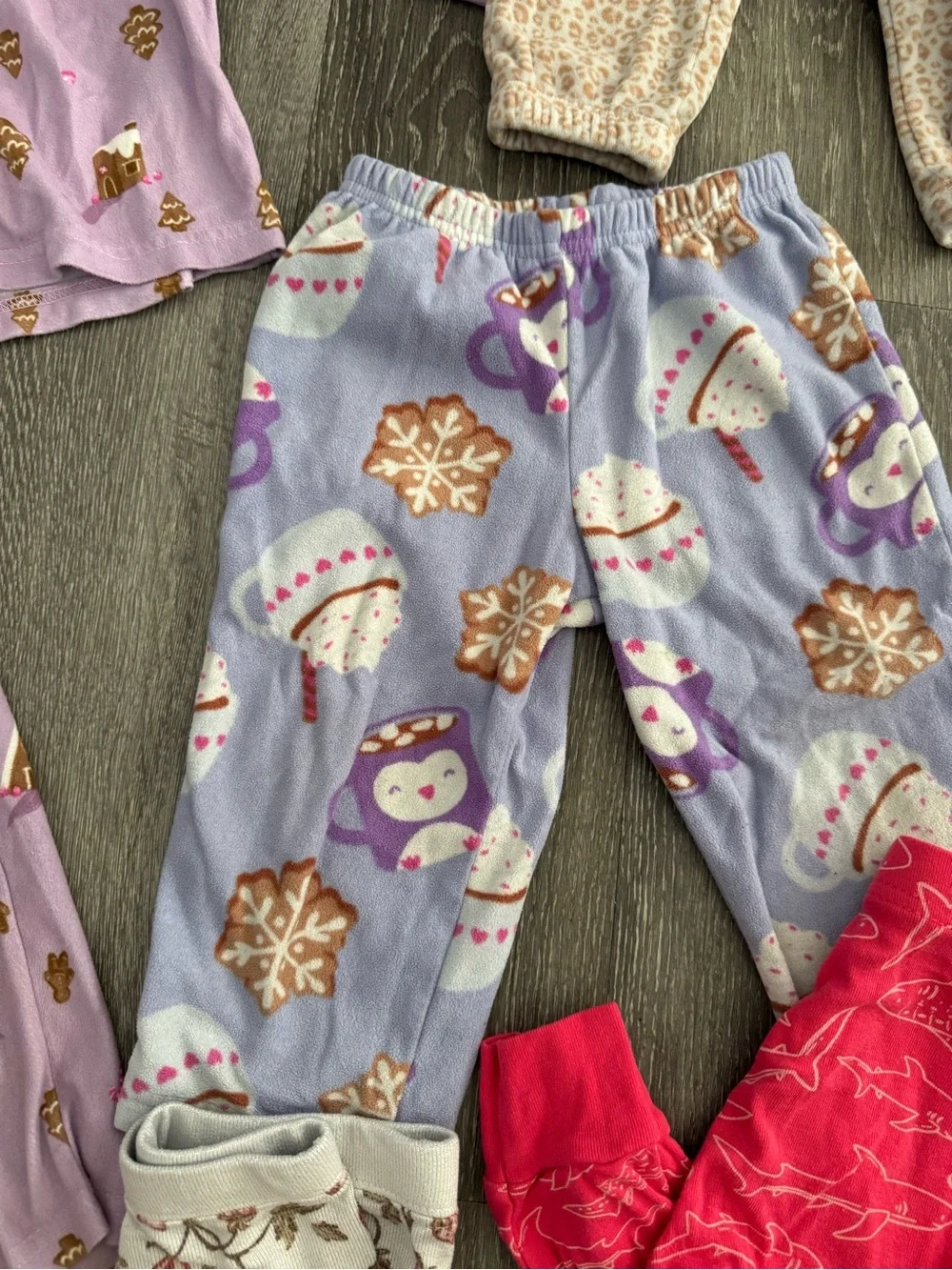 Baby girls 18 month pajama lot